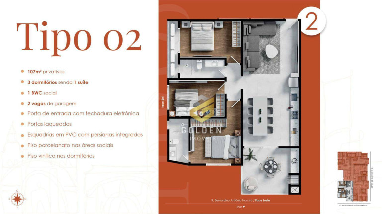 Imagem Apartamento com 2 Quartos à Venda, 8.145 m² em Gravatá - Navegantes Imagem Apartamento com 2 Quartos à Venda, 8.145 m² em Gravatá - Navegantes