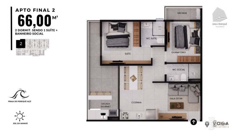 Imagem Apartamento com 1 Quarto à Venda, 37 m² em Perequê Açu - Ubatuba Imagem Apartamento com 1 Quarto à Venda, 37 m² em Perequê Açu - Ubatuba