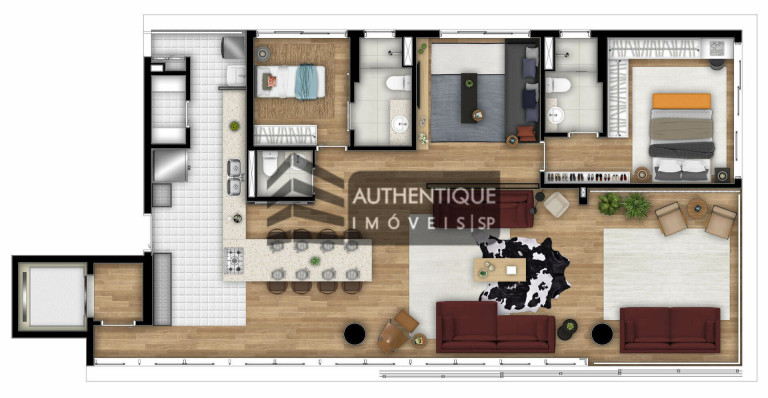 Imagem Cobertura com 3 Quartos à Venda, 361 m² em Jardins - São Paulo Imagem Cobertura com 3 Quartos à Venda, 361 m² em Jardins - São Paulo