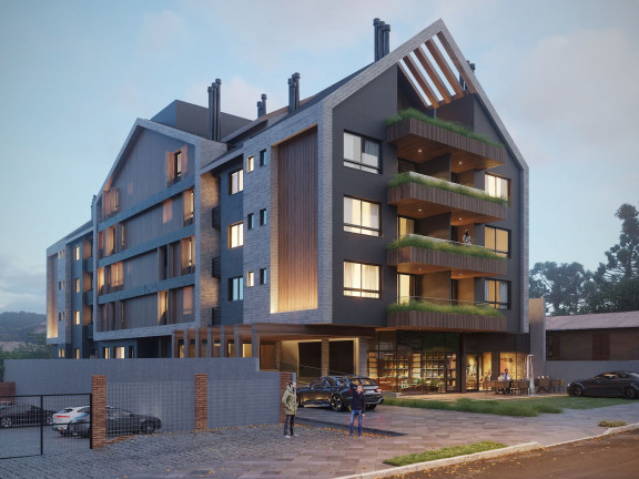 Apartamento com 2 Quartos à Venda, 66 m² em Centro  - Canela