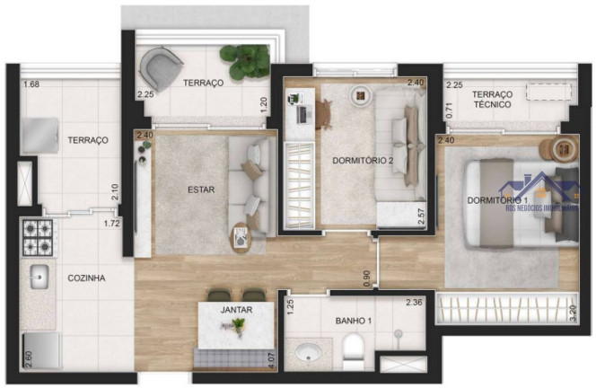 Imagem Apartamento com 2 Quartos à Venda, 52 m² em Tatuapé - São Paulo Imagem Apartamento com 2 Quartos à Venda, 52 m² em Tatuapé - São Paulo