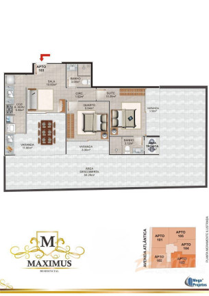 Imagem Apartamento com 2 Quartos à Venda, 100 m² em Praia Do Morro - Guarapari Imagem Apartamento com 2 Quartos à Venda, 100 m² em Praia Do Morro - Guarapari