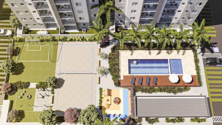 Imagem Apartamento com 2 Quartos à Venda, 50 m² em Residencial  Jardim  De Mônaco - Hortolândia
