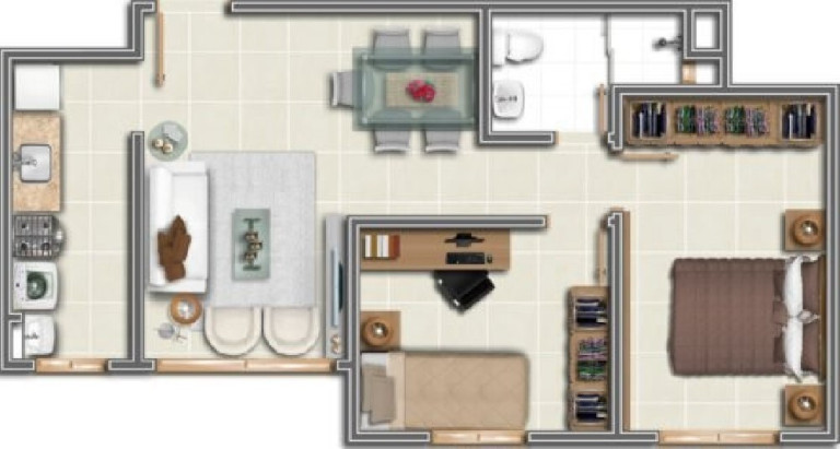 Imagem Imóvel com 2 Quartos à Venda, em Vila Nova - Porto Alegre Imagem Imóvel com 2 Quartos à Venda, em Vila Nova - Porto Alegre