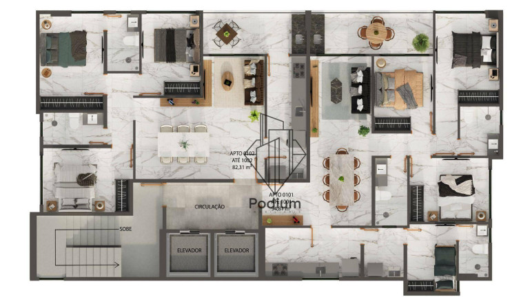 Imagem Apartamento com 3 Quartos à Venda, 94 m² em Aeroclube - João Pessoa Imagem Apartamento com 3 Quartos à Venda, 94 m² em Aeroclube - João Pessoa