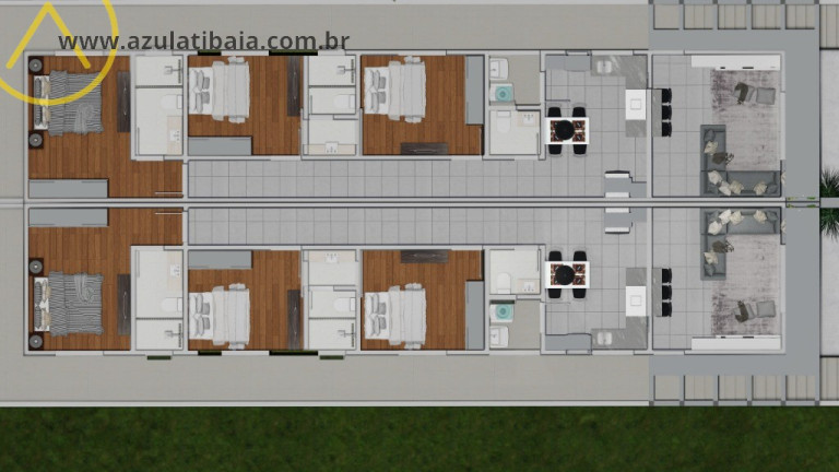 Imagem Casa com 3 Quartos à Venda, 130 m² em Jardim Dos Pinheiros - Atibaia