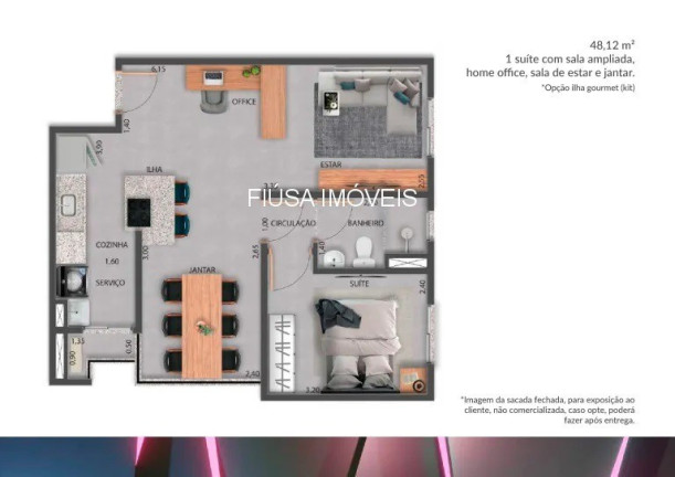 Imagem Apartamento com 3 Quartos à Venda, 67 m² em Jardim Olhos Dagua - Ribeirão Preto