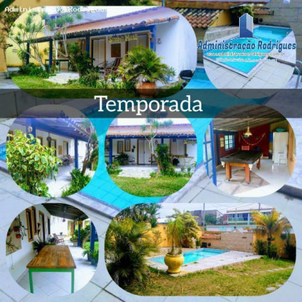 Casa com 3 Quartos para Temporada, 450 m² em Pero - Cabo Frio