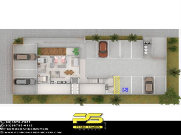 Imagem Apartamento com 3 Quartos à Venda, 85 m² em Bancários - João Pessoa Imagem Apartamento com 3 Quartos à Venda, 85 m² em Bancários - João Pessoa