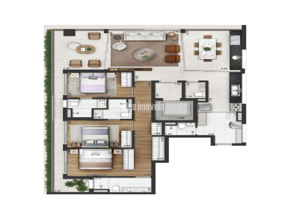 Imagem Apartamento com 3 Quartos à Venda, 294 m² em Moema - São Paulo