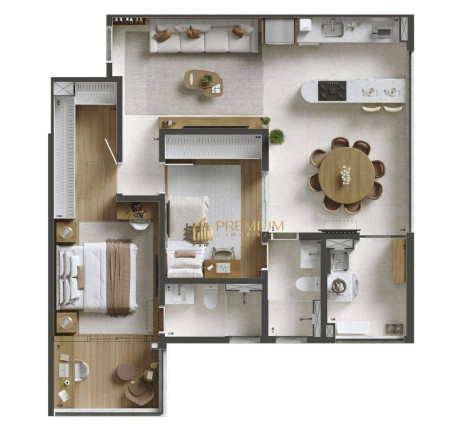 Imagem Imóvel com 2 Quartos à Venda, 71 m² em Jardim São Dimas - São José Dos Campos