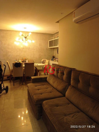 Imagem Apartamento com 3 Quartos à Venda, 82 m² em Estuário - Santos