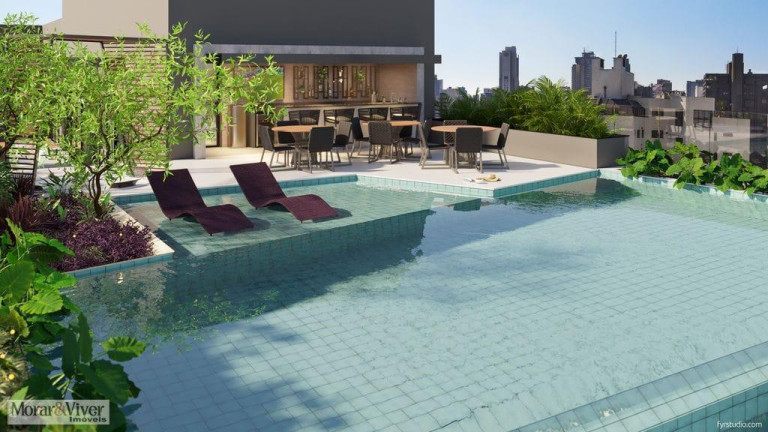 Imagem Apartamento com 1 Quarto à Venda, 32 m² em Batel - Curitiba