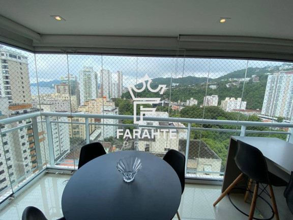 Imagem Apartamento com 3 Quartos à Venda, 100 m² em José Menino - Santos