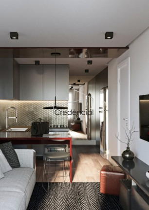 Imagem Apartamento com 1 Quarto à Venda, 34 m² em Centro - Curitiba Imagem Apartamento com 1 Quarto à Venda, 34 m² em Centro - Curitiba
