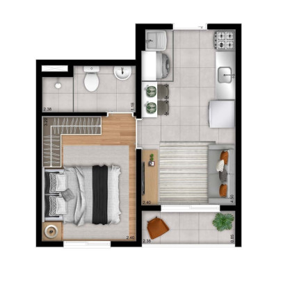 Imagem Imóvel com 1 Quarto à Venda, 27 m² em Brás - São Paulo Imagem Imóvel com 1 Quarto à Venda, 27 m² em Brás - São Paulo