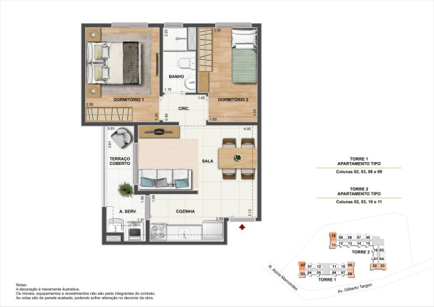 Imagem Imóvel com 2 Quartos à Venda, 50 m² em Enfrente A Puc - Campinas