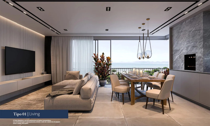 Imagem Apartamento com 3 Quartos à Venda, 122 m² em Perequê - Porto Belo