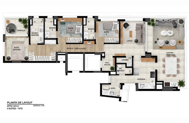 Imagem Apartamento com 4 Quartos à Venda, 195 m² em Mooca - São Paulo