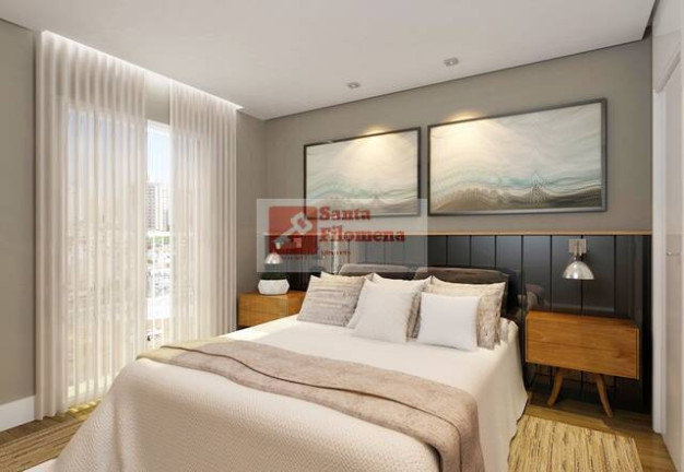 Apartamento com 2 Quartos à Venda, 40 m² em Vila Eldízia - Santo André