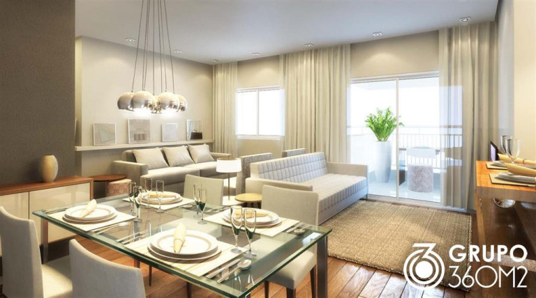 Imagem Apartamento com 3 Quartos à Venda, 104 m² em Campestre - Santo André