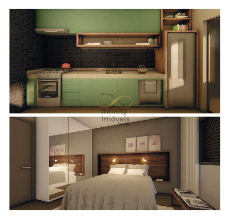 Imagem Apartamento com 2 Quartos à Venda, 20 m² em Nova Suíssa - Belo Horizonte