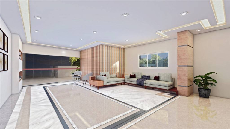 Imagem Apartamento com 2 Quartos à Venda, 80 m² em Guilhermina - Praia Grande