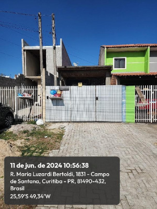 Casa com 2 Quartos à Venda, 74 m² em Campo De Santana - Curitiba