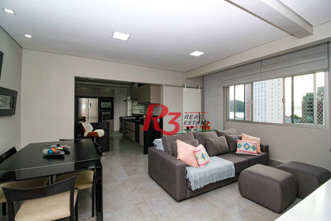 Imagem Apartamento com 2 Quartos à Venda, 102 m² em Ponta Da Praia - Santos