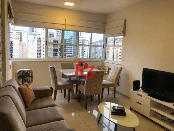 Imagem Apartamento com 2 Quartos à Venda, 69 m² em Gonzaga - Santos