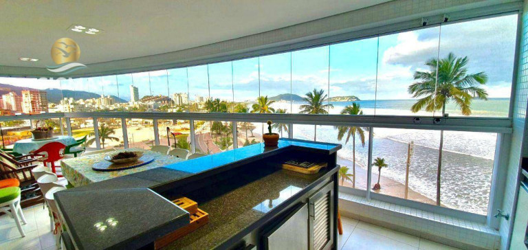 Apartamento com 4 Quartos à Venda, 206 m² em Enseada - Guarujá