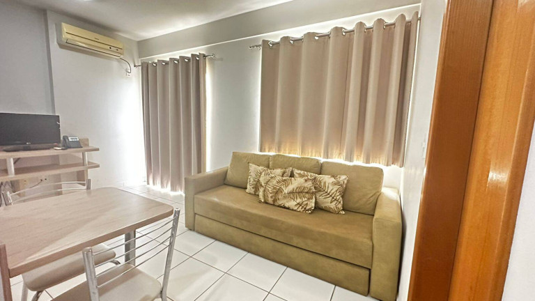 Imagem Apartamento com 1 Quarto para Temporada, 34 m² em Jardim Belvedere - Caldas Novas
