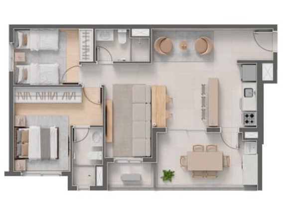 Imagem Imóvel com 3 Quartos à Venda, 74 m² em Mirandópolis - São Paulo Imagem Imóvel com 3 Quartos à Venda, 74 m² em Mirandópolis - São Paulo