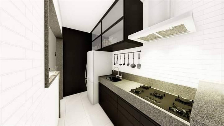 Imagem Apartamento com 1 Quarto à Venda, 55 m² em Caiçara - Praia Grande