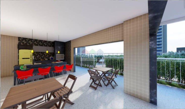 Imagem Apartamento com 2 Quartos à Venda, 59 m² em Caiçara - Praia Grande