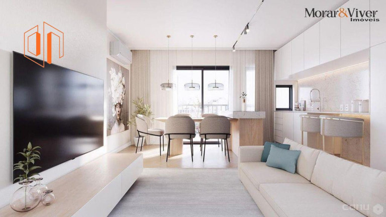Imagem Apartamento com 2 Quartos à Venda, 63 m² em Cabral - Curitiba