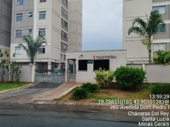 Apartamento com 2 Quartos à Venda, 47 m² em Chacaras Granja Pousada Del Rey - Santa Luzia