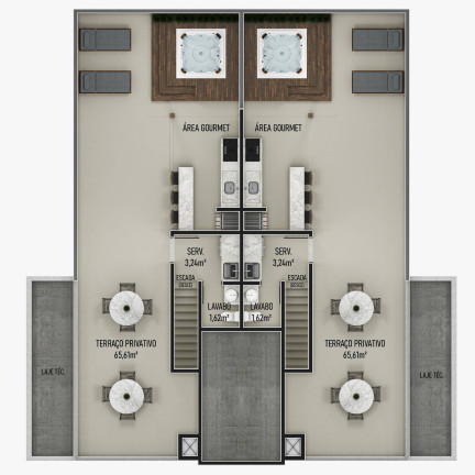 Imagem Apartamento com 2 Quartos à Venda, 82 m² em Loteamento Nova Barra Velha - Barra Velha