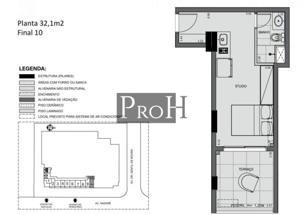 Imagem Imóvel com 1 Quarto à Venda, 32 m² em Ipiranga - São Paulo Imagem Imóvel com 1 Quarto à Venda, 32 m² em Ipiranga - São Paulo