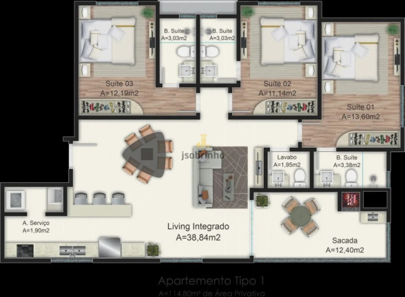 Imagem Apartamento com 3 Quartos à Venda, 115 m² em Meia Praia - Itapema Imagem Apartamento com 3 Quartos à Venda, 115 m² em Meia Praia - Itapema
