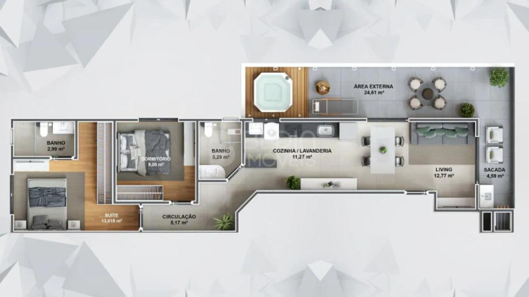 Imagem Apartamento com 3 Quartos à Venda, 125 m² em Tabuleiro - Camboriú Imagem Apartamento com 3 Quartos à Venda, 125 m² em Tabuleiro - Camboriú