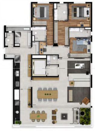Imagem Apartamento com 3 Quartos à Venda, 315 m² em Jardim Vila Mariana - São Paulo