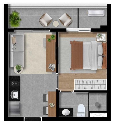 Imagem Imóvel com 2 Quartos à Venda, 42 m² em Higienópolis - São Paulo Imagem Imóvel com 2 Quartos à Venda, 42 m² em Higienópolis - São Paulo