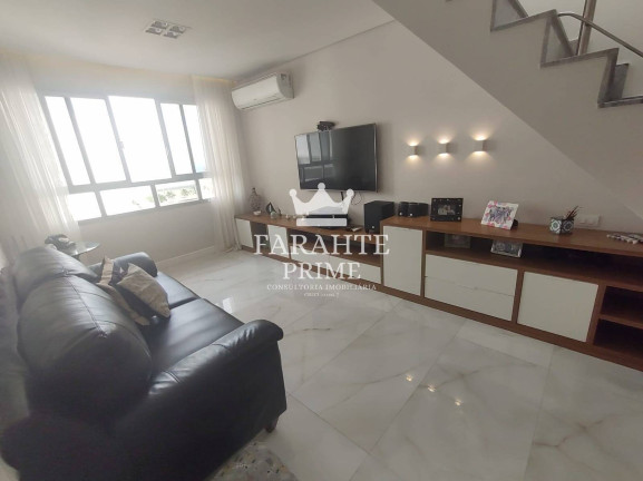 Imagem Cobertura com 3 Quartos à Venda, 222 m² em José Menino - Santos Imagem Cobertura com 3 Quartos à Venda, 222 m² em José Menino - Santos