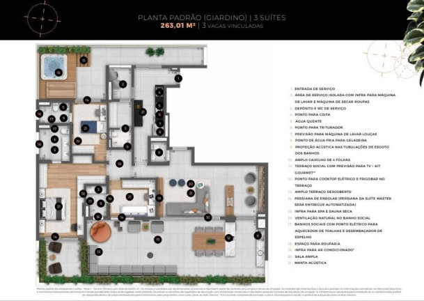 Imagem Apartamento à Venda, em Brooklin Paulista - São Paulo Imagem Apartamento à Venda, em Brooklin Paulista - São Paulo