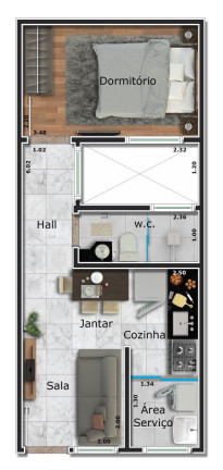 Imagem Apartamento com 2 Quartos à Venda, 33 m² em Vila Carrão - São Paulo Imagem Apartamento com 2 Quartos à Venda, 33 m² em Vila Carrão - São Paulo