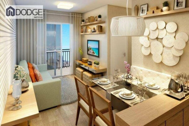 Apartamento com 2 Quartos à Venda, 48 m² em Parque João Ramalho - Santo André