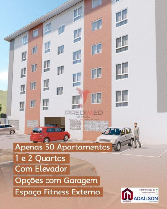 Imagem Apartamento com 2 Quartos à Venda, 50 m² em Jardim Janaína - Biguaçu Imagem Apartamento com 2 Quartos à Venda, 50 m² em Jardim Janaína - Biguaçu