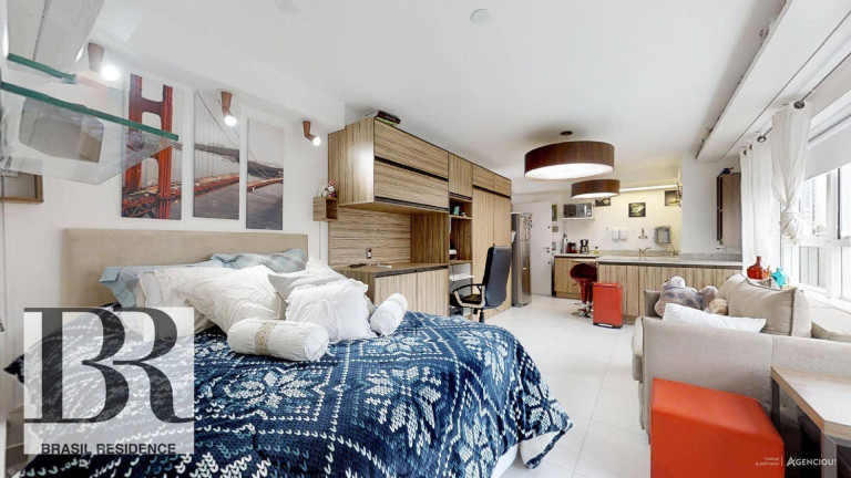 Apartamento com 1 Quarto à Venda, 50 m² em Brooklin - São Paulo