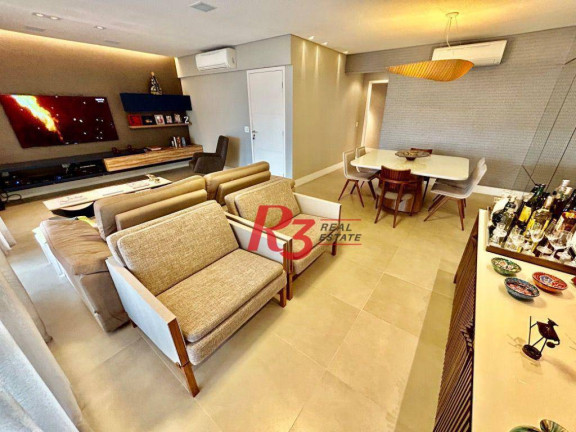 Imagem Apartamento com 3 Quartos à Venda, 181 m² em Gonzaga - Santos